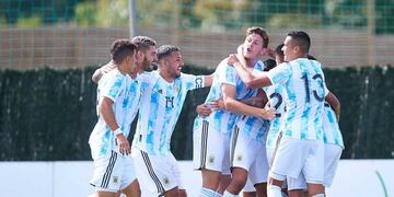 La Selección Sub-23 empató con Corea del Sur. (Foto de archivo: AFA)