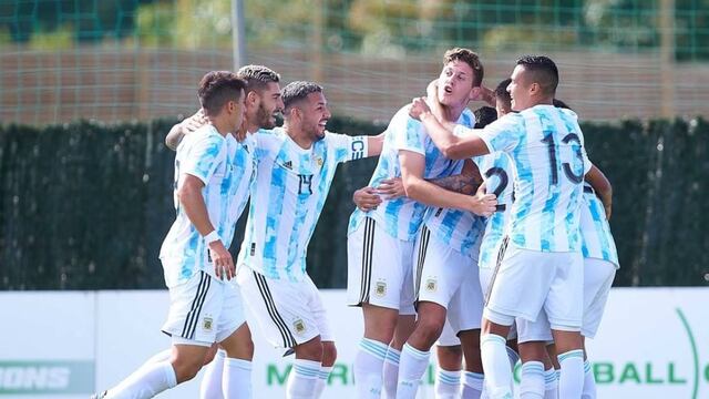 La Selección Sub-23 empató con Corea del Sur. (Foto de archivo: AFA)