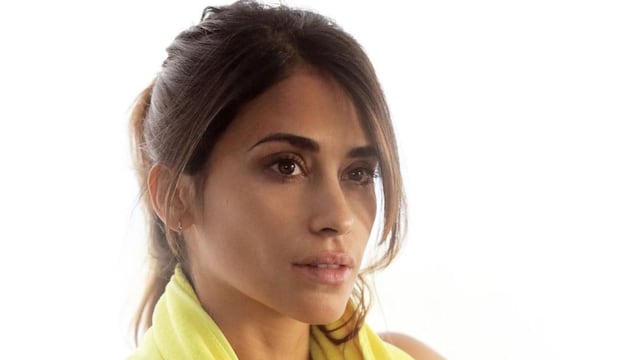 Antonela Roccuzzo elige el negro como su color predilecto a la hora de elegir sus outfits deportivos.