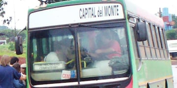 Oberá: colectivos del transporte urbano de paro