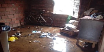 Un cortocircuito en una vivienda precaria en Eldorado causó un principio de incendio