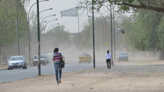 VIENTO. Se esperan ráfagas de hasta 50 kilómetros por hora en Córdoba.  (LaVoz/Archivo)