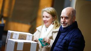 Horacio Rodríguez Larreta emitió su voto