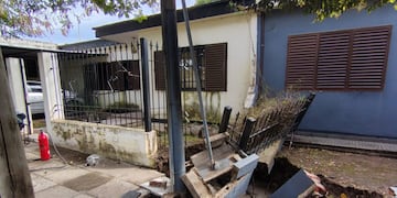 Bomberos controló una fuga de gas en Córdoba.