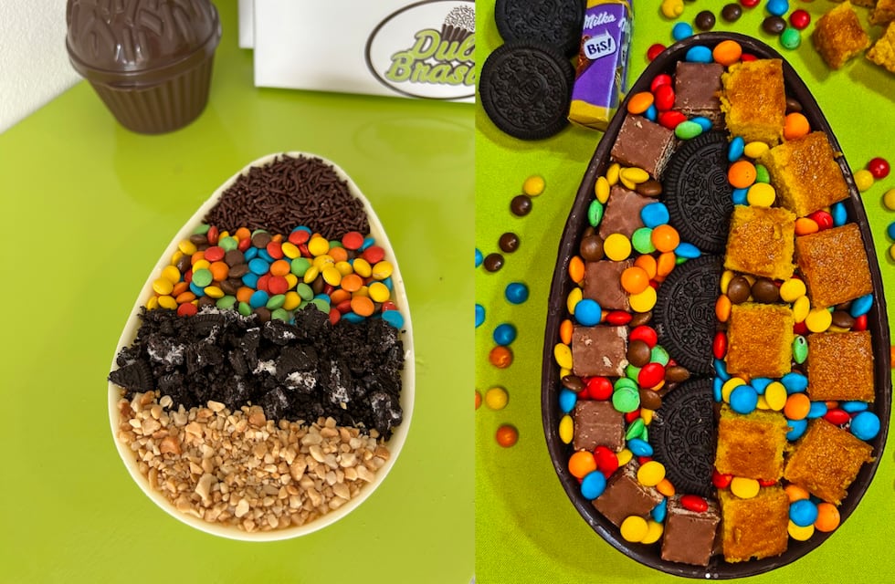 Un huevo de pascua especial, artesanal y con herencia brasilera