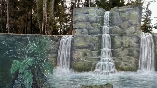 Mural realizado por la artista plástica rosaleña Alicia Kozak.