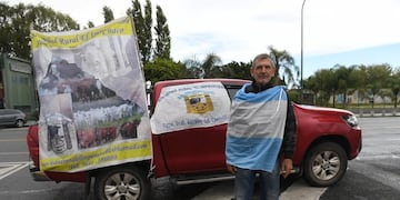 Desde Chaco viajó más de 17 horas hasta la Ciudad de Buenos Aires.