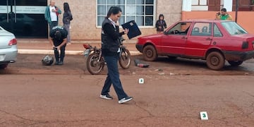 Eldorado: accidente vial dejó como saldo a una persona herida de gravedad.