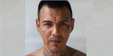 El delincuente de 39 años fue el protagonista principal de la fuga masiva de la cárcel de Piñero.