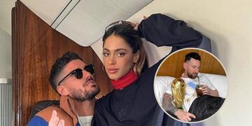 Rodrigo De Paul reveló el apodo que le puso a Tini y contó la anécdota de la foto de Messi con la Copa