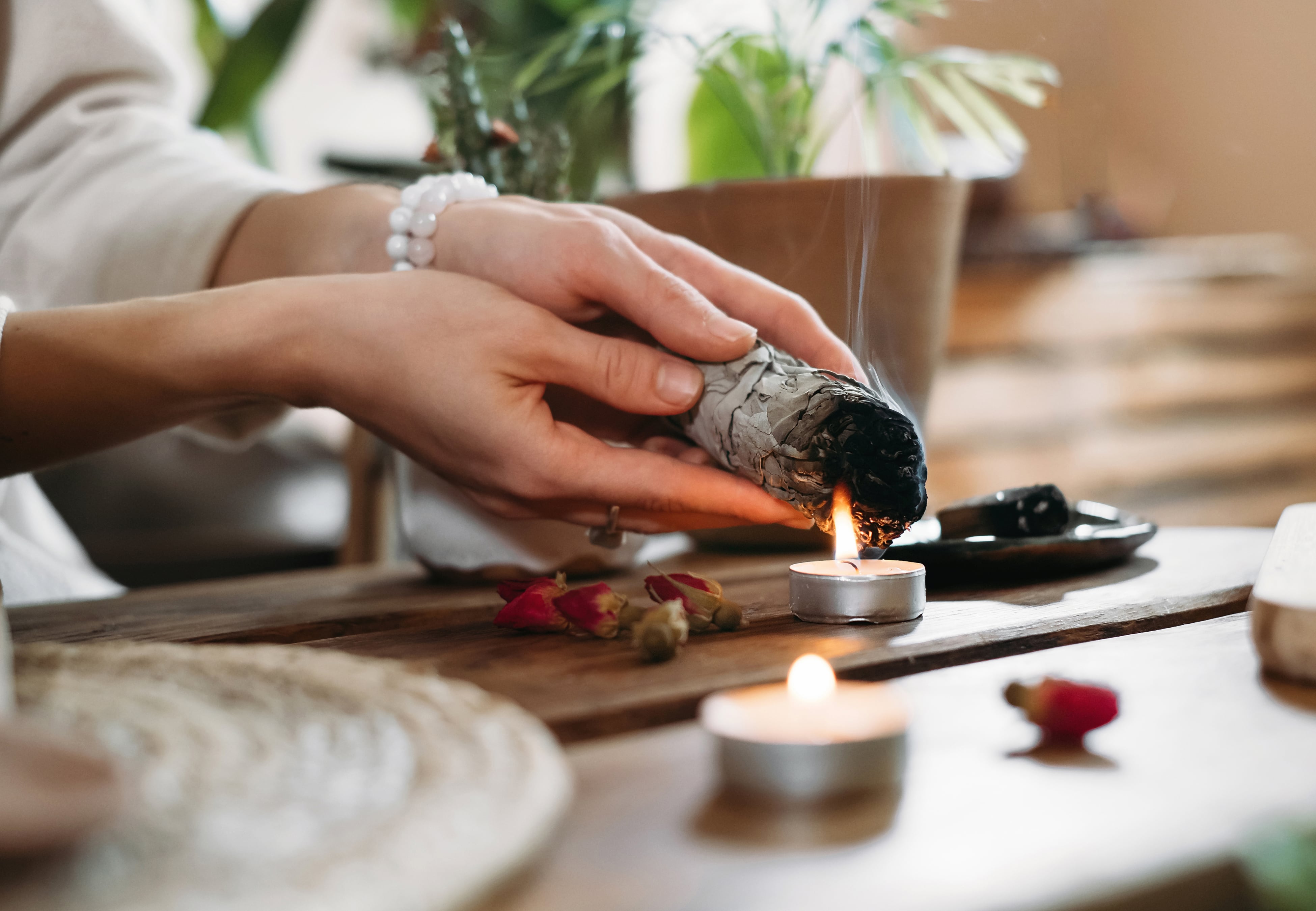 Los rituales son ideales para atraer buena energía.