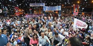 Con fuerte acompañamiento de la militancia, el mandatario convocó a consolidar un Estado presente y protector.