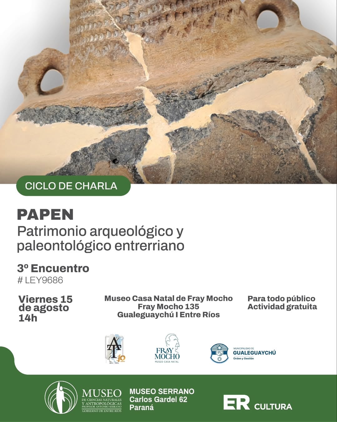 Ciclo de charlas sobre protección del patrimonio entrerriano