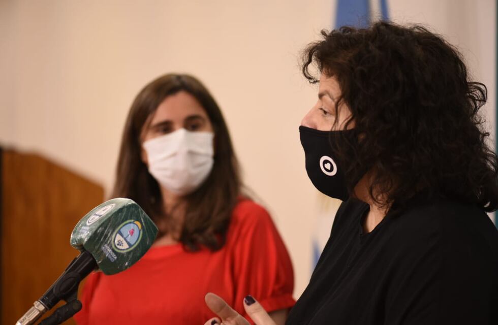 Carla Vizzotti se encuentra en Mendoza para evaluar el plan de vacunación