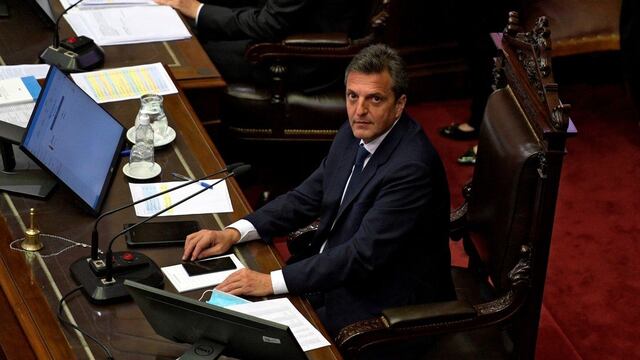 Sergio Massa, presidente de la Cámara de Diputados de la Nación