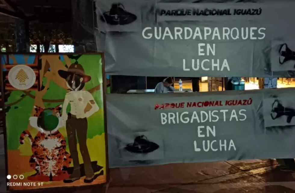 Guardaparques del Parque Nacional Iguazú solicitan mejoras salariales