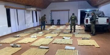 Secuestran contrabando de marihuana en Puerto Piray.