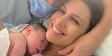 Pampita, Moritán y su hija Ana. (Instagram)