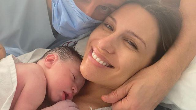 Pampita, Moritán y su hija Ana. (Instagram)