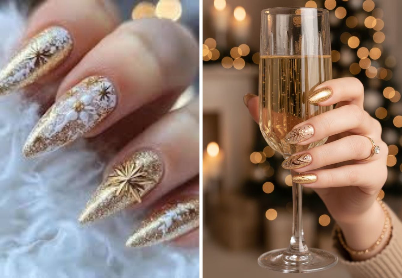 El color que es tendencia para las uñas en esta Navidad 2025