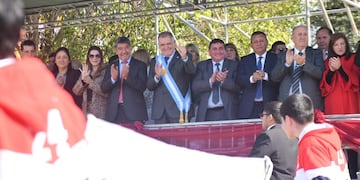 En el acto central por el 214° aniversario del natalicio de Juan B. Alberdi.
