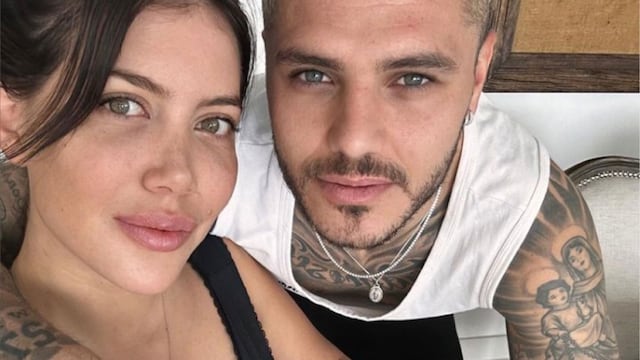 Wanda Nara y Mauro Icardi deslumbraron a sus seguidores. Foto: web.