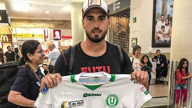 El ex Argentinos Juniors se incorporó a Liga de Portoviejo a principios de 2020. (@ldupoficial)