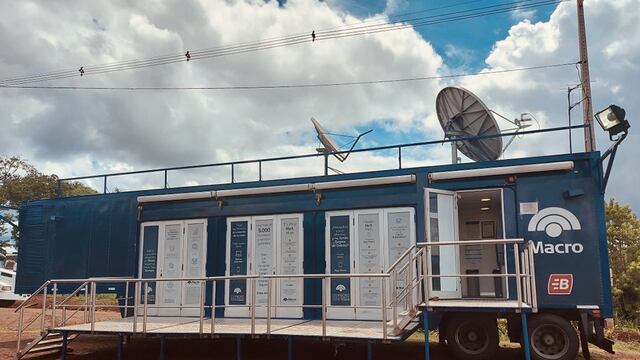 Una unidad de Macro Móvil se encuentra en Oberá