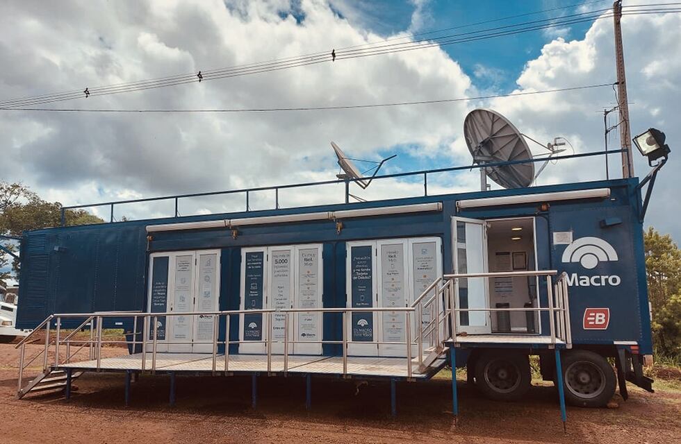 Una unidad de Macro Móvil se encuentra en Oberá