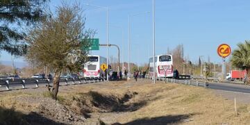 El accidente ocurrió a metros del Café América de Santa Lucía.