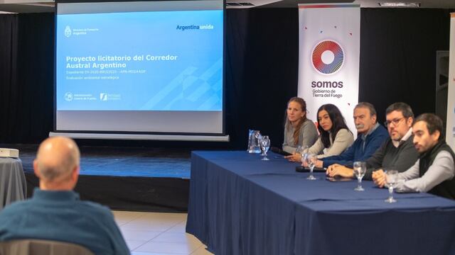 Río Grande: se presentó el estudio de factibilidad del Corredor Marítimo Austral