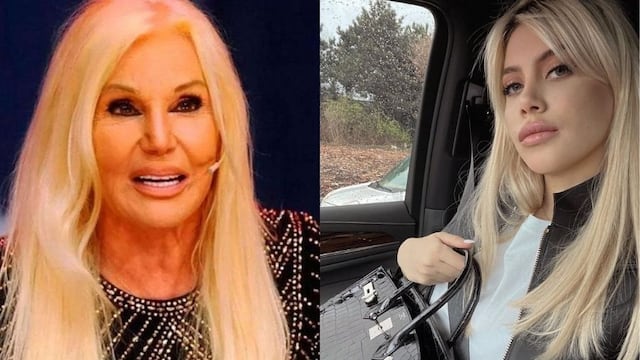 Wanda Nara y Susana Giménez