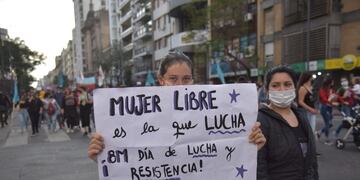 Ciudad de Córdoba. Marcha Ni Una Menos (Facundo Luque/La Voz).