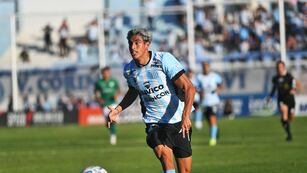 Julián Vignolo anotó el gol de Racing para el empate en Mendoza. ¿Sus últimos partidos en la Academia?
