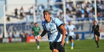 Julián Vignolo anotó el gol de Racing para el empate en Mendoza. ¿Sus últimos partidos en la Academia?