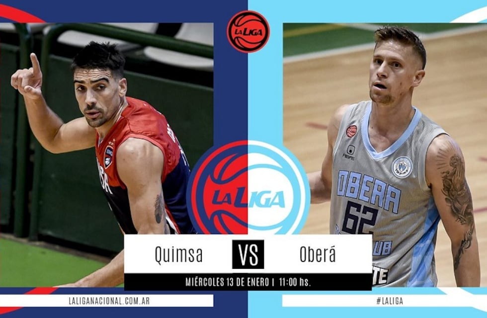 Oberá Tenis Club enfrentará a Quimsa por Liga Nacional de Básquet