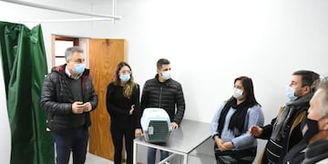 Abrieron las instalaciones donde funcionará un lugar para que los animales reciban atención veterinaria primaria.