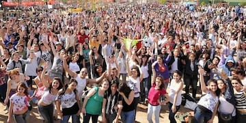 Los chicos copan Carlos Paz en el Día de la primavera. Foto: Municipalidad de Villa Carlos Paz