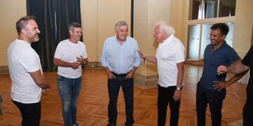 El gobernador Morales acordó en Mar del Plata que este año Jujuy volverá a ser sede de la Copa Argentina y en ese marco ya se gestiona la presencia de Boca y River en el escenario de juego del "23 de Agosto".
