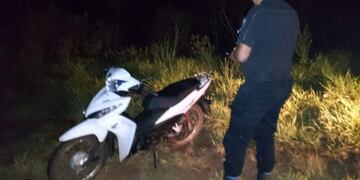 Motociclista embistió a un peatón en Oberá.