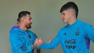 Zapelli y su encuentro con Messi.
