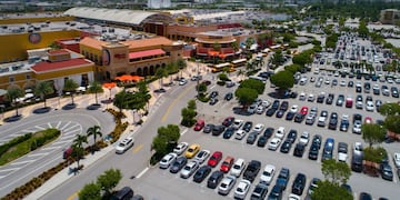 El shopping de Miami donde cometieron el ilícito