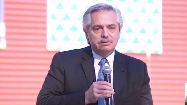 Alberto Fernández dijo una frase que generó polémica.