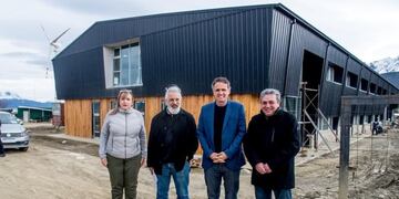 Avanza a buen ritmo la obra de ampliación de la Universidad Nacional Tierra del Fuego