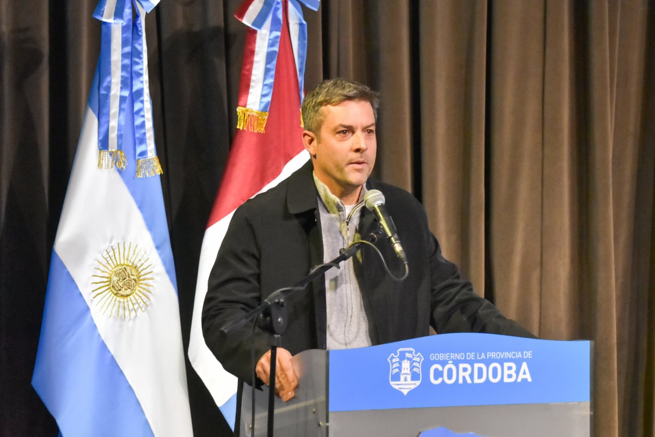 El presidente de la Agencia Córdoba Deportes, Agustín Calleri. (Universidad Provincial de Córdoba).
