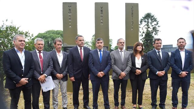 El vicegobernador Miguel Acevedo presidió un acto con autoridades de los tres poderes