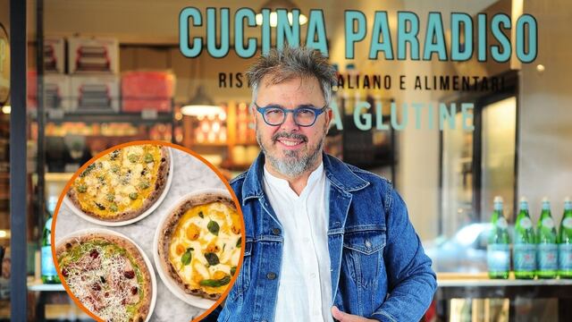 Pidió una pizza de 4 quesos en el restaurante de Donato de Santis