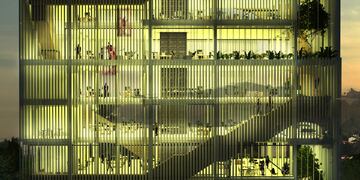 Así es el interior del edificio de Globant en Tandil