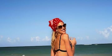 Alina, una de las rosarinas más bellas.