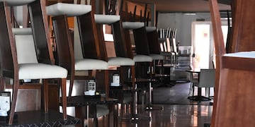 Bares cerrados en Rafaela / Foto M. Liotta.